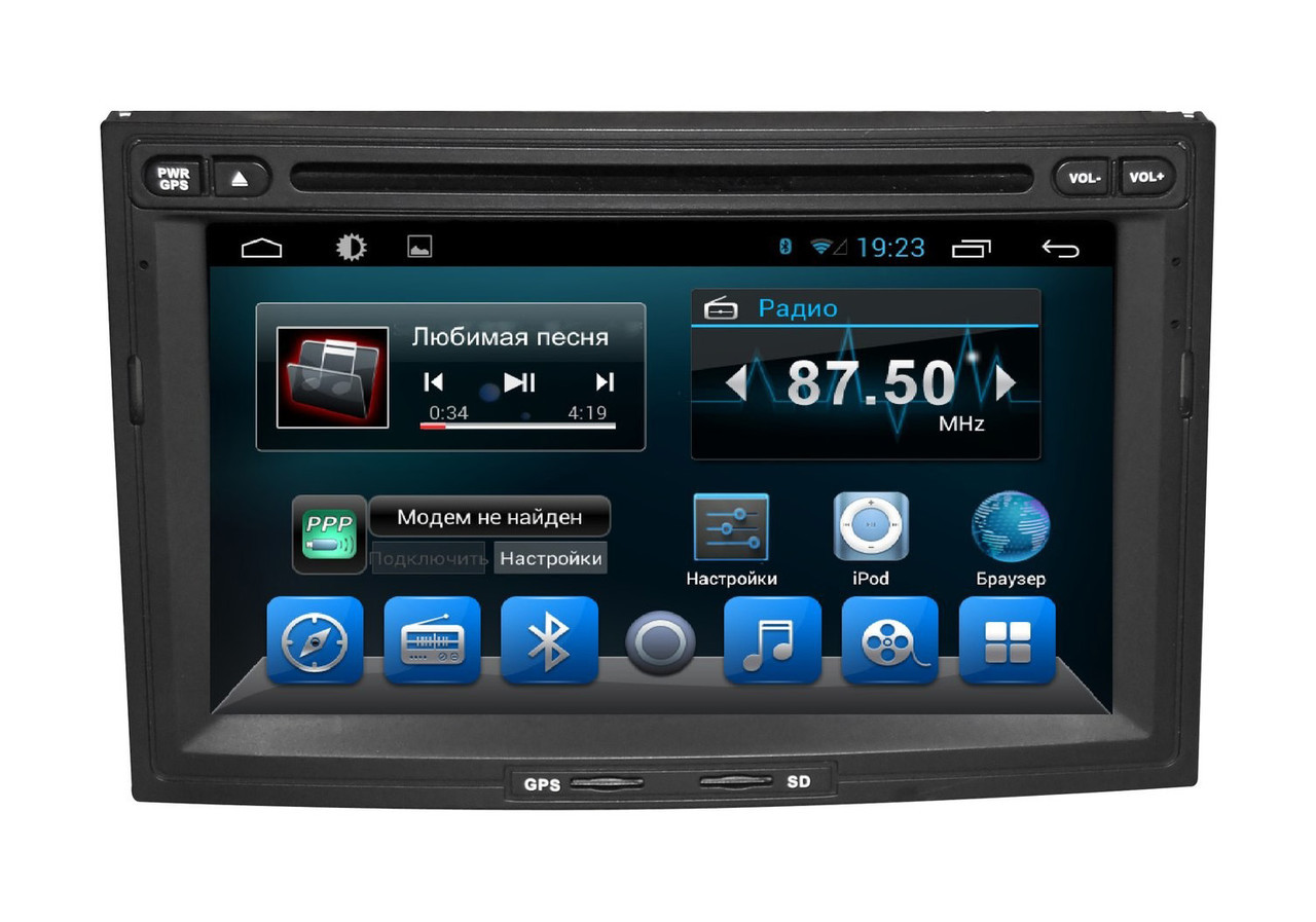 Магнитола Citroen Berlingo 2008+, PEUGEOT 3008, 5008, Partner 2008+. Kaier KR-7053. Android 4Q