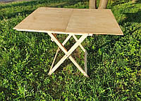 Раскладной деревянный стол для природы рыбалки легкий стол с цельной столешницей для выездной торговли отдыха