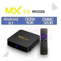 ТВ приставка MX10 4/32 гб Android smart tv box