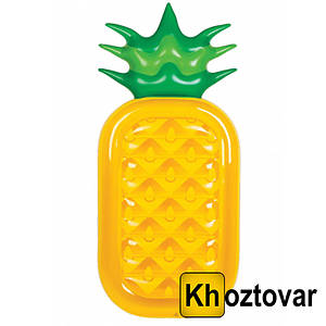 Надувний матрац "Ананас" Pineapple Inflatable Water Floating Row | 190x90х20см