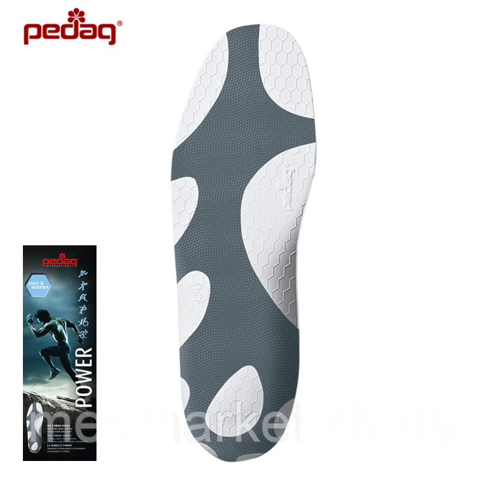 POWER MID — Спортивна устілка для динамічних видів спорту Pedag 210