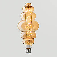LED лампа Эдисона [ Origami Amber ] (8w) standard size / PREMIUM DESIGN /