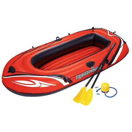 Bestway надувний човен 61062 Hydro-Force Raft Set (188х98 см.) з веслами і насосом, фото 2