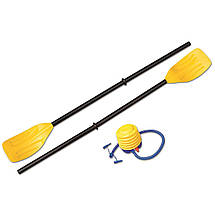 Bestway надувний човен 61062 Hydro-Force Raft Set (188х98 см.) з веслами і насосом, фото 2
