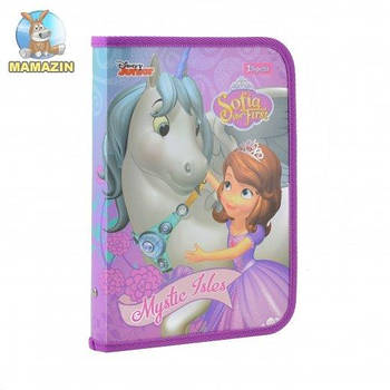 Папка для зошитів пласт. на блискавці В5 "Sofia The First" 491582