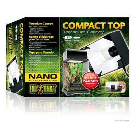 Hagen ExoTerra Compact Top Nano – світильник для тераріуму, фото 1