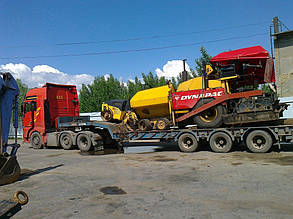 Перевезення будівельної техніки в Україні