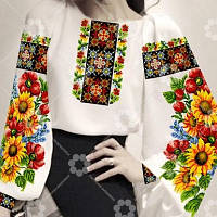 Заготовка під вишивку "Сорочка жіноча Борщівські мотиви 55" (Гармонія)