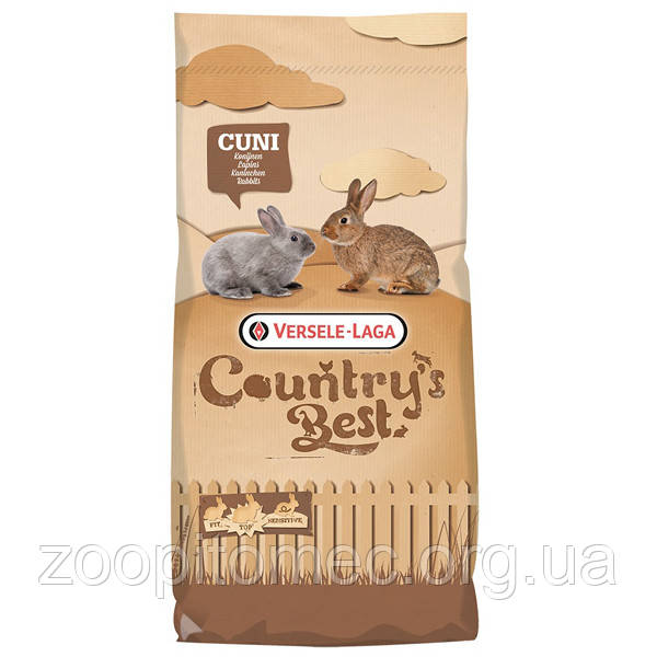 Корм для кроликів Versele-Laga (Версель Лага) Country`s Best Cuni Fit Muesli мюслі, 20 кг