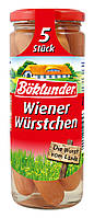 Сосиски з Німеччини, Віденські "Боклундер", 5 шт 475 г