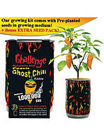 Семена Peach Ghost Chili Pepper 1,000,000 SHU