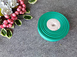 Репс однотонний на метраж. Колір тіффані. Ширина 2.5 см