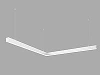 Линейный светодиодный светильник X-LED 80 Вт, Угол, белый (800*800)