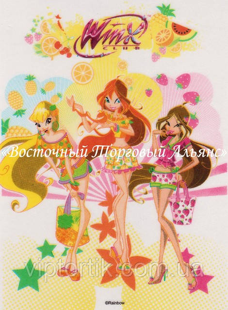 Вафельні картинки Modeсor — Вінкс 20х30 см