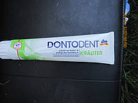 Зубна паста фтосоміцна для дорослих DM Dontodent Clear Fresh Оригінал Німеччина