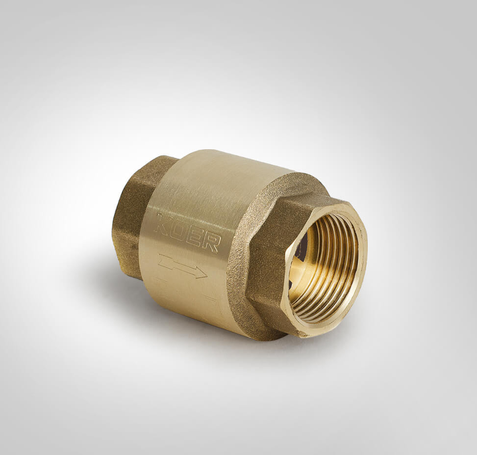 Зворотний Клапан Латунний Koer 2 DN 50 PN 40