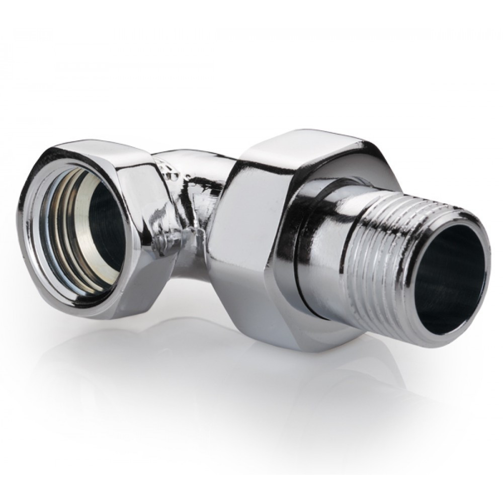 Згін Американка Кутова 1 Koer Хромована DN 25 PN 40