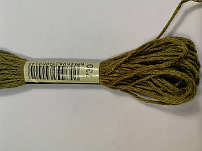 Муліне СХС 730 зелений оливковий дуже темний