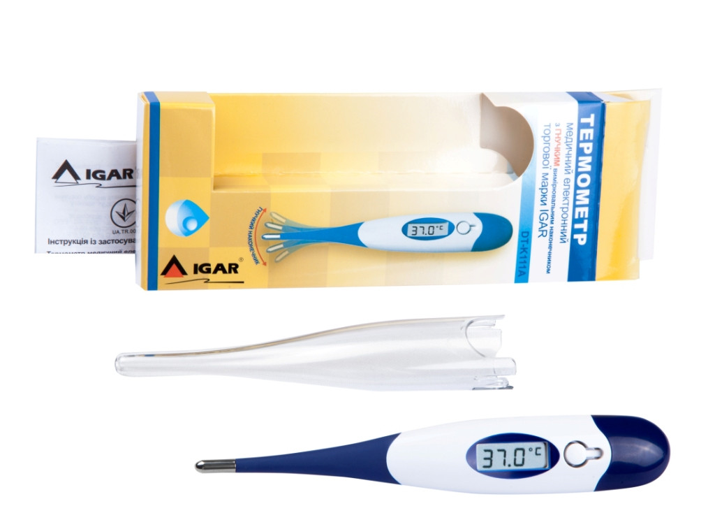 Термометр медицинский электронный с гибким наконечником: продажа, цена ...