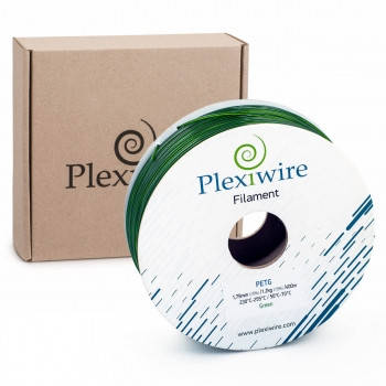 Пластик в котушці PETG 0,9/300 м, Plexiwire Зелений, фото 1