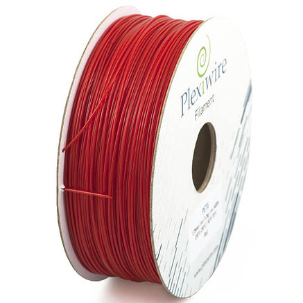 Пластик в котушці PETG 0,9/300 м, Plexiwire Червоний, фото 3