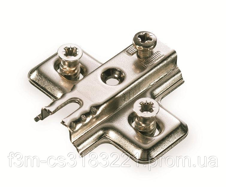 Петля Titus B-type Slide-On: Монтажна планка H=0 мм, Made in Slovenia (код966)
