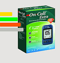 Глюкометр On Call Extra (Онкол Екстра)+60 тест-смужок, фото 4