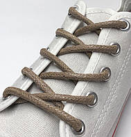 Шнурки для обуви 4 мм 200 см / темно-бежевый (упак.36 пар) пропитка круглая / тип 1.4.0 KIWI
