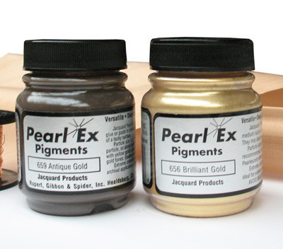 Високоякісні пігменти перламутр Перлекс Pearl Ex Перлекс(США)золото антик 659, уп.на вибір, 2г