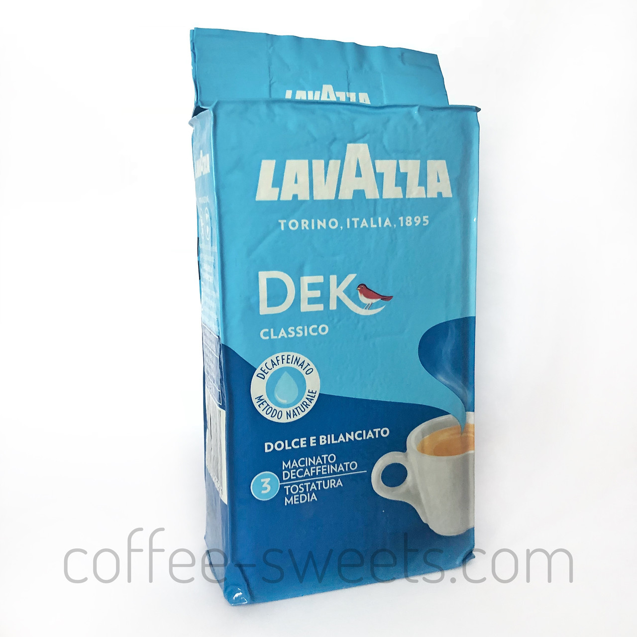 Кава мелена Lavazza Dek Classico 250g БЕЗ КОФЕИНА
