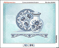 Схема для вишивання бісером Набір посуду А4 Віт-Арт-462