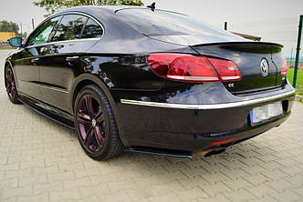Елерон VW Passat CC R-Line (12-17) тюнінг спідниці заднього бампера