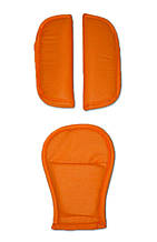 Накладки на ремені безпеки DavLu помаранчевий (N-069)