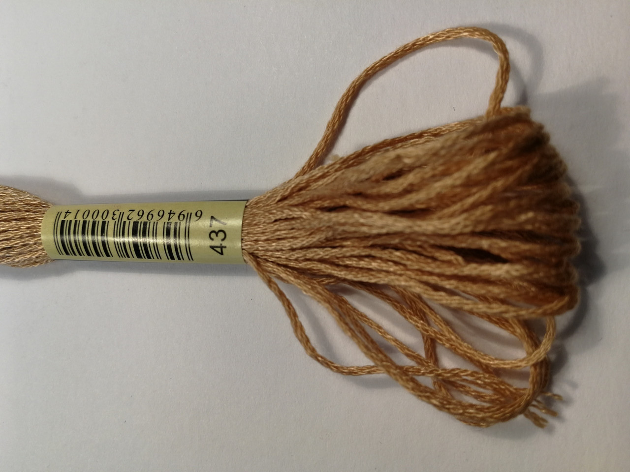 Муліне СХС 437 коричнево-жовтий світлий, фото 1