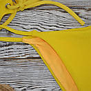 Купальник жіночий роздільний "Бандо" жовтий, фото 2