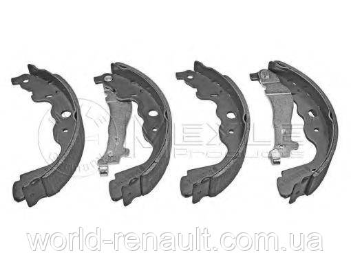 Барабанні гальмівні колодки (задні 228х42) Renault Duster 4x2 / MEYLE 16-14 533 0016