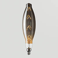 LED лампа Эдисона [ Elliptic Titanium ] (8w) big size / PREMIUM DESIGN /