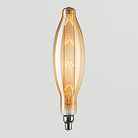 LED лампа Эдисона [ Elliptic Amber ] (8w) big size / PREMIUM DESIGN /