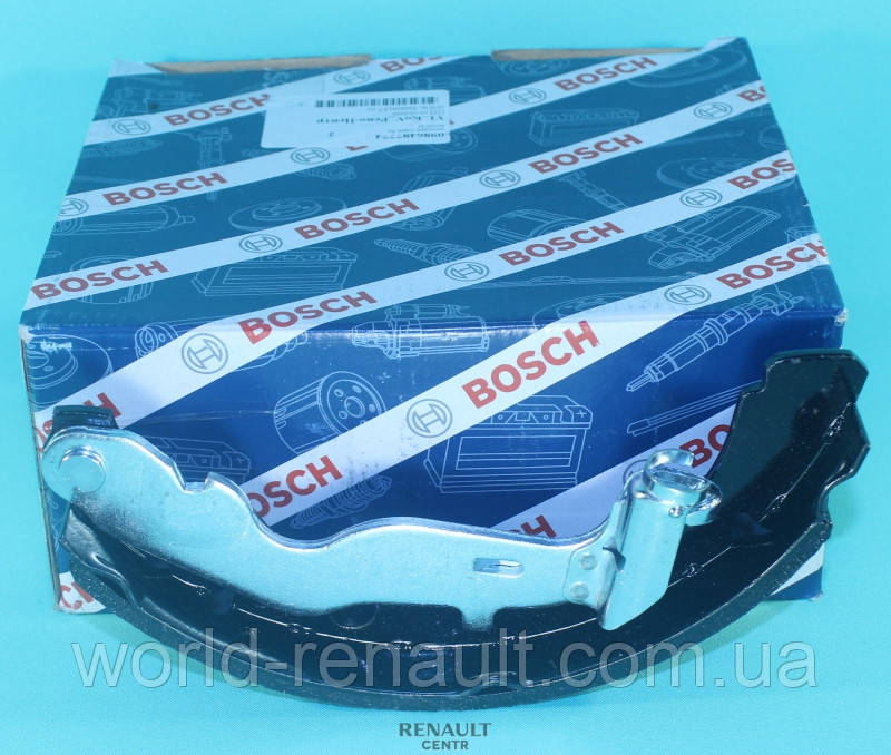 BOSCH 0 986 487 774 — Барабанні гальмівні колодки (задні 228.6х42) Renault Duster 4x4