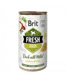 Brit Fresh (Брит Фреш) Duck Millet– для собак з качкою і пшоном 400 гр