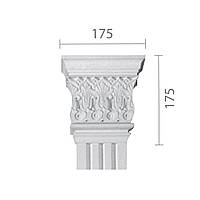 Капитель пилястры, гипсовая капитель кп-80