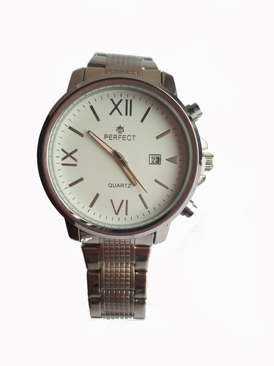 Годинники кварцові Perfect 0621 на браслеті з датою