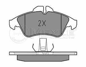 Meyle 025 215 7620 Колодки гальмівні передні MB Sprinter (Німеччина)