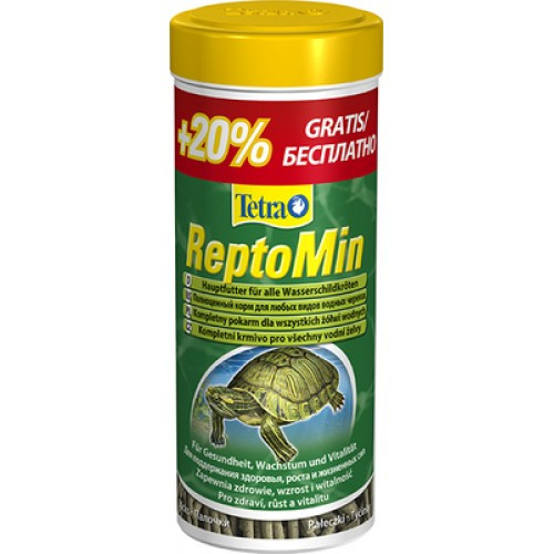 Tetrafauna ReptoMin - корм для водних черепах 300 мл