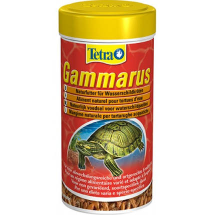 Tetrafauna ReptoMin Gammarus - гаммарус для водных черепах 250 мл, фото 2