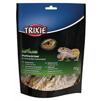 Trixie Mealworms - сушеный зоофобус для рептилий 70 г