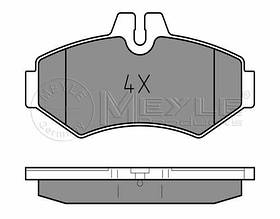 Meyle 025 230 2118 Колодки гальмівні задні MB Sprinter (Німеччина)