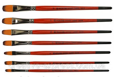 Синтетика овальна 4 (1097FR).пензель Art Master, фото 2