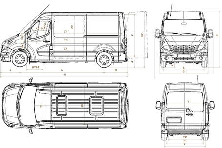 Деталі кузова Renault Master, Opel Movano