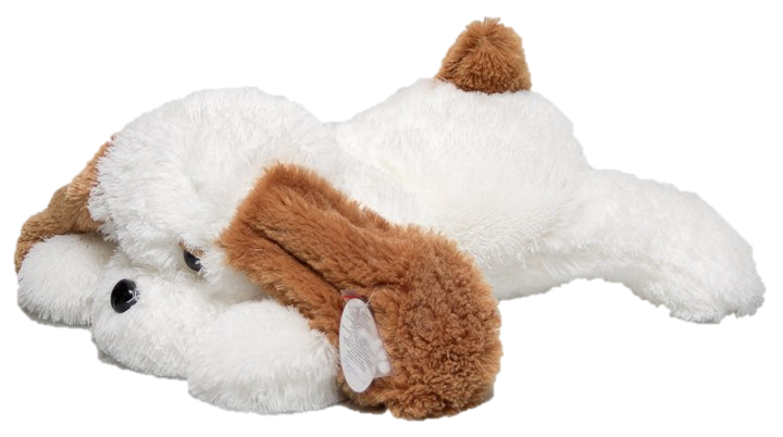 М'яка іграшка - собака Тузік 65 см білий